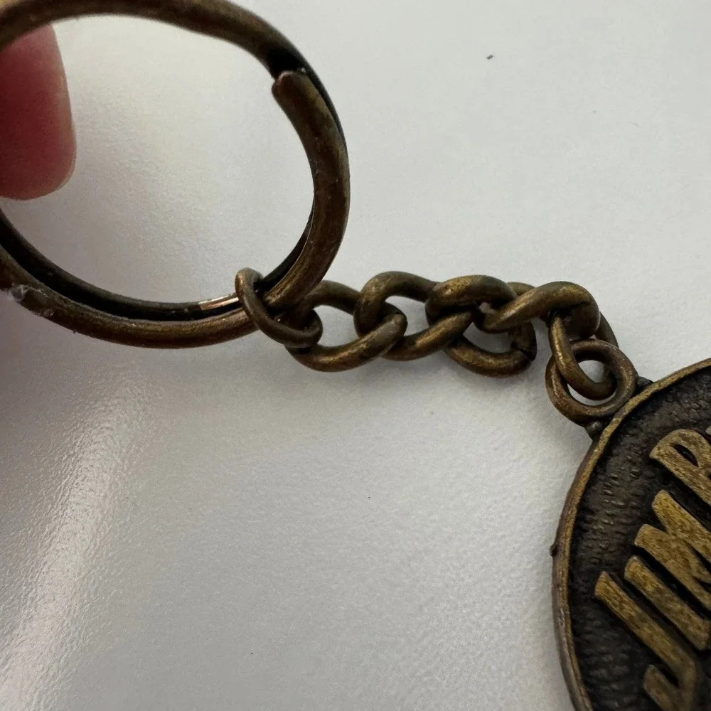 Jim Beam 200th Anniversary 1795 1995 Commemorative Metal Keychain‎